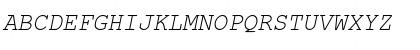 Download Courier New KOI8 Italic Font