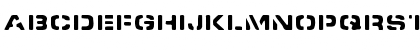 Download Spacedock Stencil Regular Font