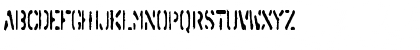 Download SprayStencilCondensed Regular Font