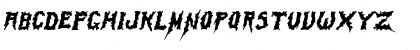 Download SwampTerror Italic Font