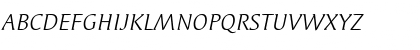 Download SyndorOSITC Italic Font