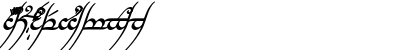Download Tengwar Annatar Bold Italic Font