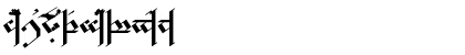 Download Tengwar Noldor Regular Font