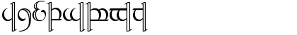 Download Tengwar Quenya-2 Regular Font
