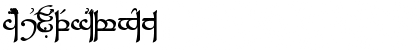Download Tengwar Sindarin Regular Font