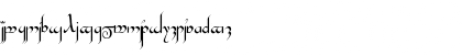 Download TengwarGandalf Medium Font