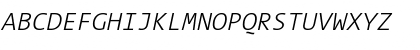 Download The Sans Mono- Italic Font