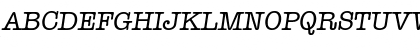 Download Typewriter-Serial RegularItalic Font