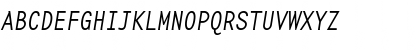 Download BaseMono-NarrowThin ThinItalic Font