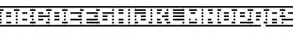 Download D3 DigiBitMapism type B Regular Font