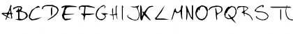 Download dA#gR_yA!'s Handwriting Regular Font Uppercase Preview
