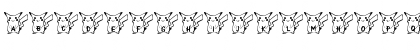 Download Dani's Pikachu Regular Font