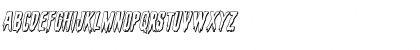Download Eva Fangoria 3D Italic Italic Font Uppercase Preview