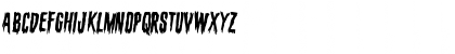 Download Eva Fangoria Rotated 2 Regular Font Uppercase Preview