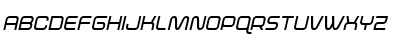 Download Fox on the Run Semi-Bold Italic Semi-Bold Italic Font Uppercase Preview