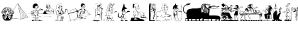 Download Egypticons Regular Font
