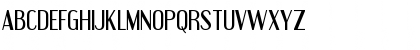 Download Engebrechtre Regular Font Uppercase Preview