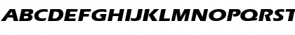 Download Ergoe Extrabold Expanded Italic Font