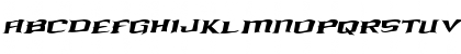 Download Kreature Kombat Warped Italic Italic Font