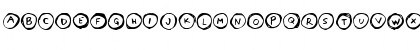 Download Letters in Circles Regular Font