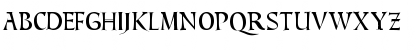 Download Benevento!" Regular Font Uppercase Preview