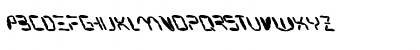 Download FZ DIGITAL 7 MANGLED LEFTY Normal Font