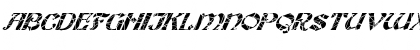 Download FZ JAZZY 19 CRACKED ITALIC Normal Font