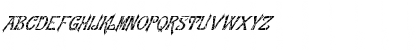 Download FZ JAZZY 21 CRACKED ITALIC Normal Font