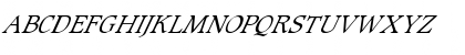 Download FZ ROMAN 23 ITALIC Normal Font