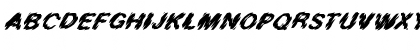 Download FZ UNIQUE 20 MANGLED ITALIC Normal Font