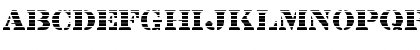 Download FZ UNIQUE 25 STRIPED Normal Font