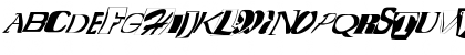 Download FZ WARPED 15 ITALIC Normal Font