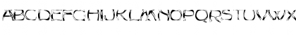 Download FZ WARPED 23 Normal Font Uppercase Preview