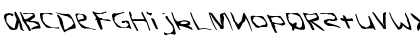 Download FZ WARPED 26 LEFTY Normal Font