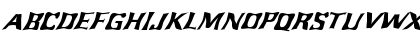 Download FZ WARPED 43 ITALIC Normal Font