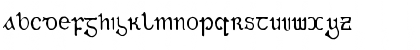 Download Gaeilge Regular Font Uppercase Preview