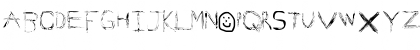 Download Giggles & Shits Regular Font Uppercase Preview