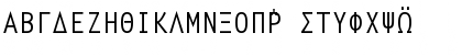 Download GreekSansFixedWidth Regular Font