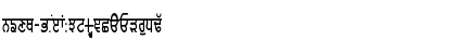 Download GurmukhiLys 010 Condensed Normal Font