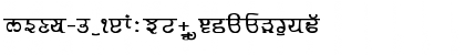 Download GurmukhiLys 030 Bold Font