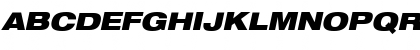 Download HeaveneticaExtd9 BlkOblSH Font