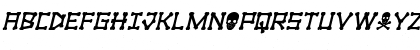 Download xBONES Bold Italic Bold Italic Font