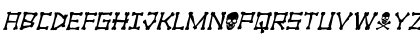 Download xBONES Rough Italic Italic Font
