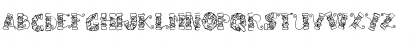 LD On the Vine Regular Font Uppercase Preview