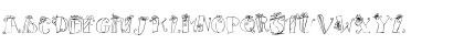 LDJ Present Time Regular Font Uppercase Preview