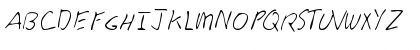 LEHN007 Regular Font Uppercase Preview