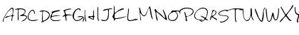 LEHN031 Regular Font Uppercase Preview