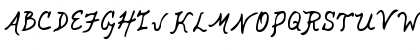 LEHN049 Regular Font Uppercase Preview