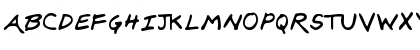 LEHN100 Regular Font Uppercase Preview