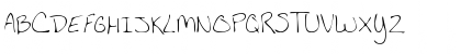 LEHN160 Regular Font Uppercase Preview